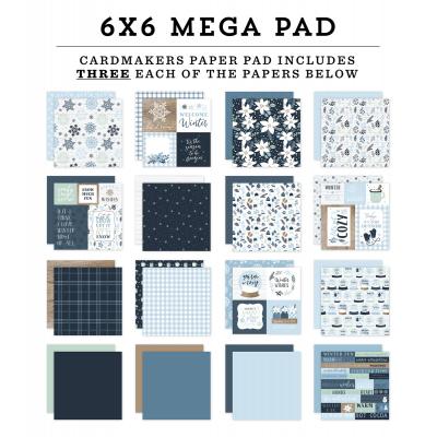 Echo Park Winter Designpapier - Cardmakers Mega Pad
